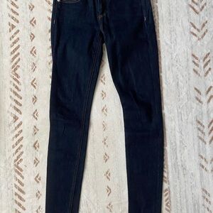 Rag & Bone New York Dark Wash Skinny Jeans, Size 24